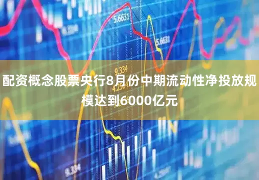 配资概念股票央行8月份中期流动性净投放规模达到6000亿元